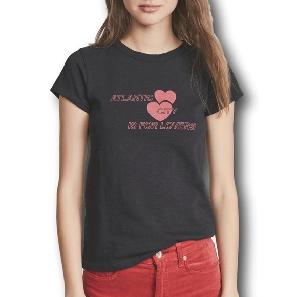 rag and bone black tee